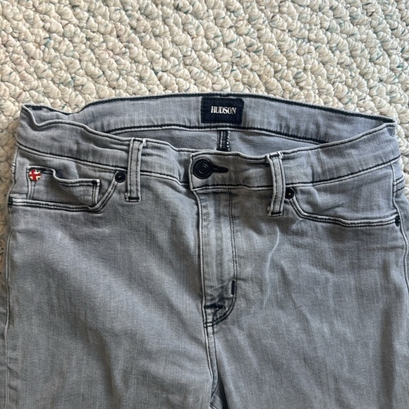 Hudson Jeans Light Gray Denim - Picture 2 of 8